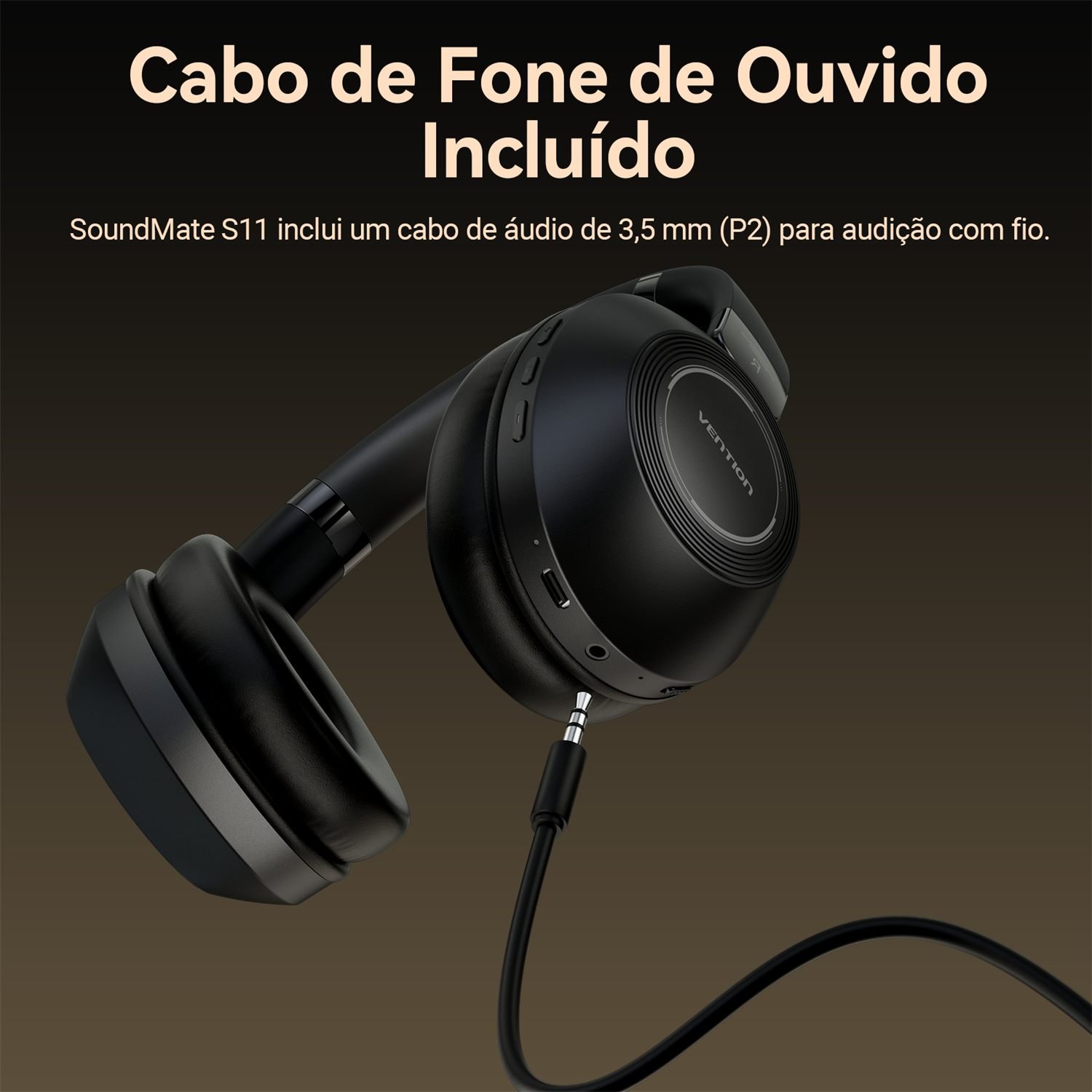 Fones Ouvido Bluetooth 6.0 Pro Sound 24 Hrs - Vention - Imagem 7