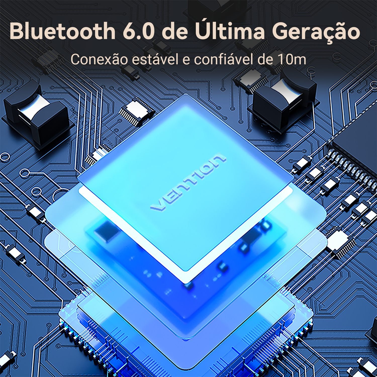 Fones Ouvido Bluetooth 6.0 Pro Sound 24 Hrs - Vention - Imagem 9