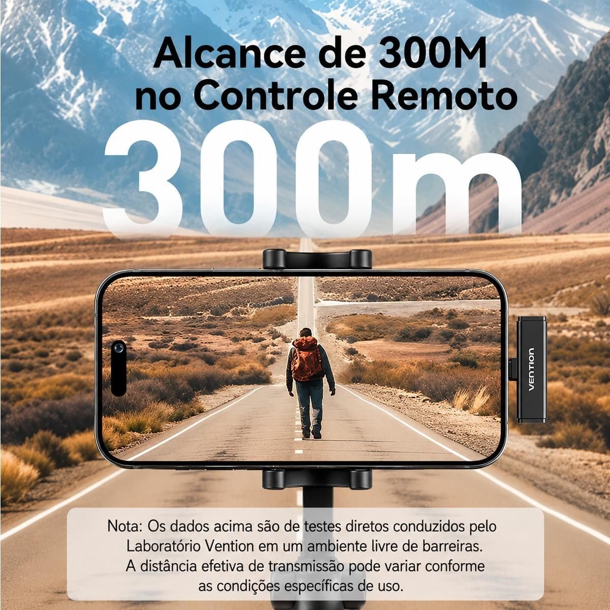 Kit 2 Microfones Lapela Sem Fio Tipo C Profissional - Vention - Imagem 3