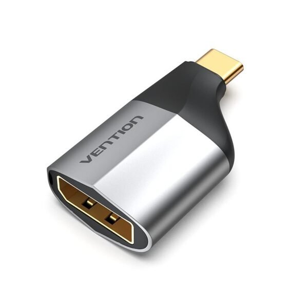 Adaptador de Vídeo Tipo C Macho para DisplayPort Fêmea 4K 60Hz - Vention