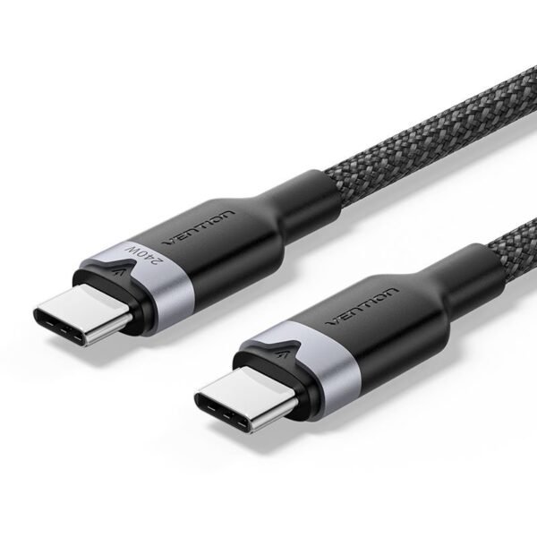 Cabo USB-C Turbo 240W 5A para Notebook Celular - Vention