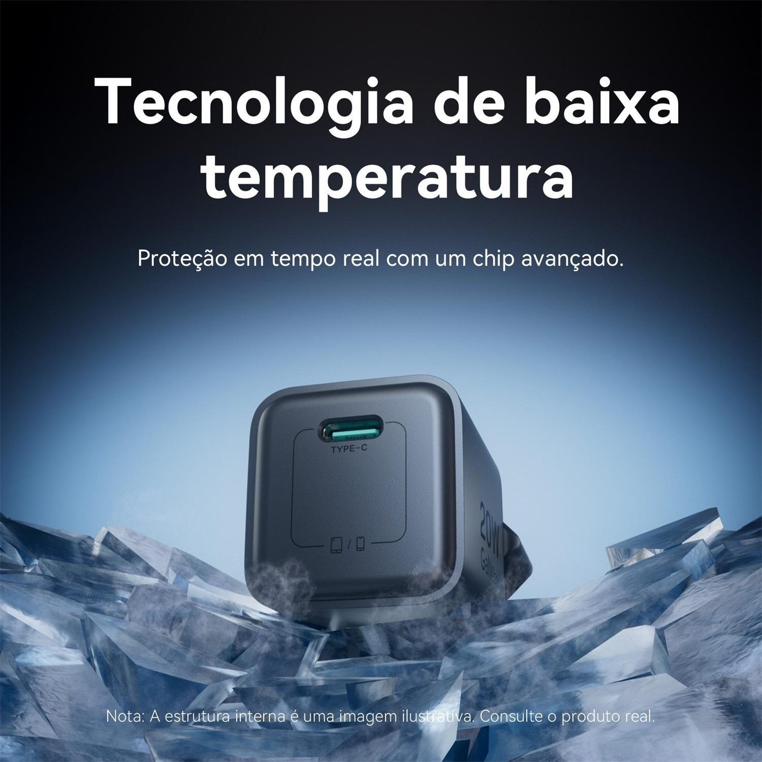 Carregador Turbo 20W USB-C para iPhone Samsung Xiaom - Vention - Imagem 6