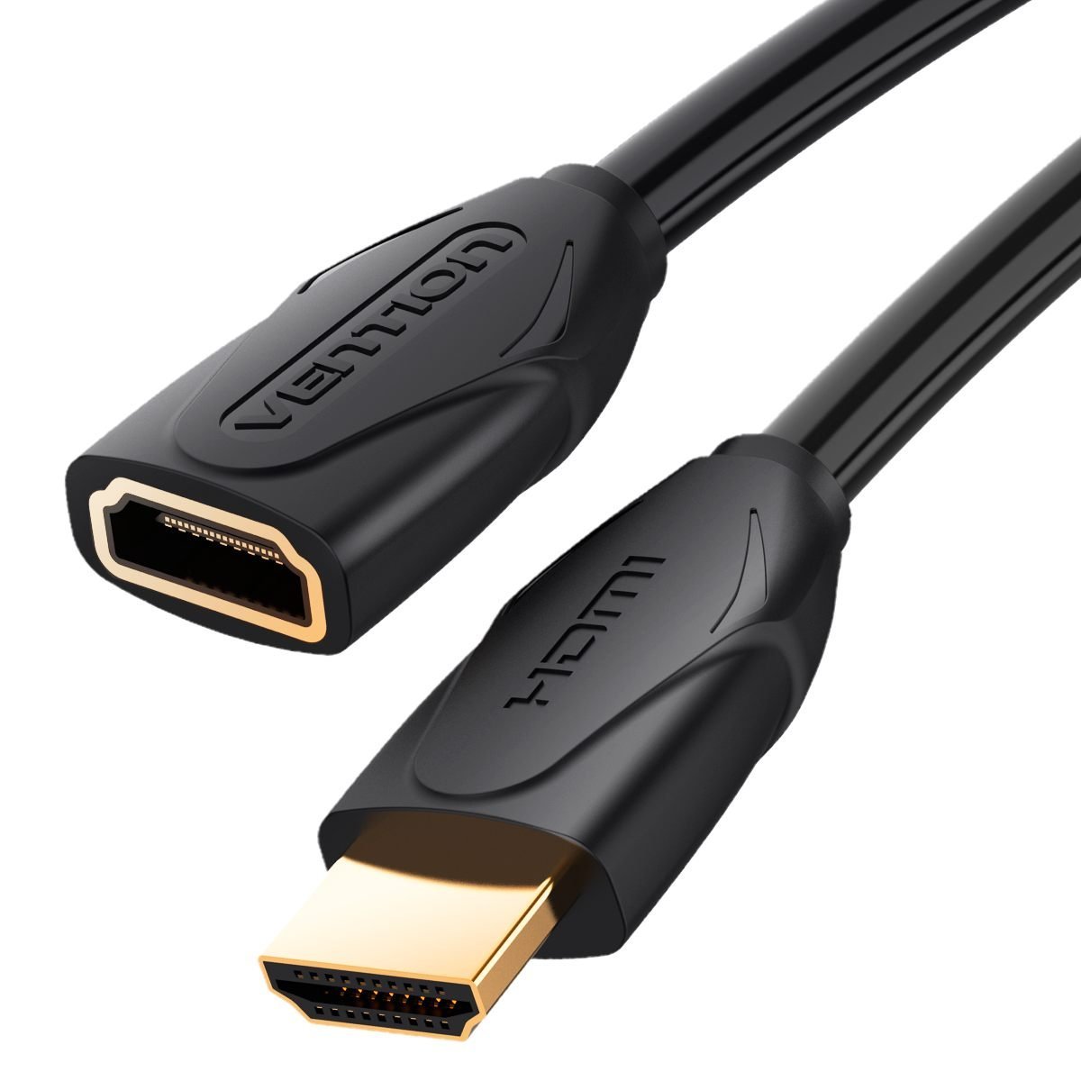 Cabo Adaptador Extensor HDMI 2.0 Macho Fêmea 4K - Vention