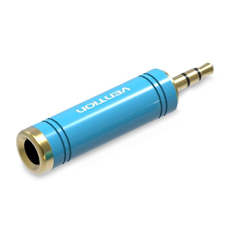 Plug Adaptador P2 para P10 Fone Estéreo - Vention